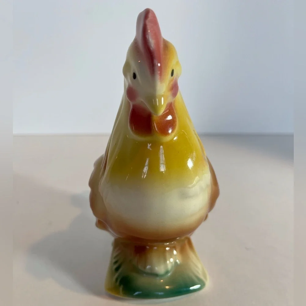 Ceramic Rooster Figurine (Vintage, 1950s)
